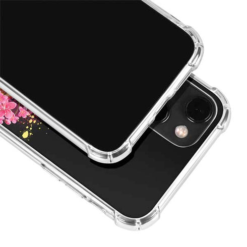 Red Panda with Flowers by Sheena Pike iPhone 14 Plus Clear Case