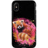 Red Panda with Flowers by Sheena Pike iPhone XS Pro Case