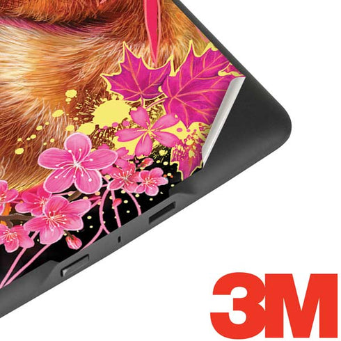 Red Panda with Flowers by Sheena Pike Amazon Kindle Skin