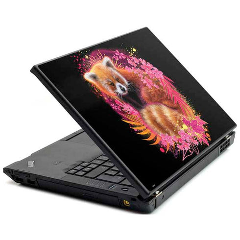 Red Panda with Flowers by Sheena Pike Lenovo T420 Skin