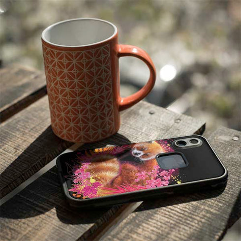 Red Panda with Flowers by Sheena Pike LifeProof Fre iPhone Skin