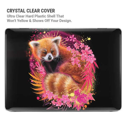 Red Panda with Flowers by Sheena Pike MacBook Pro 16in (2019-20) Case plus Skin