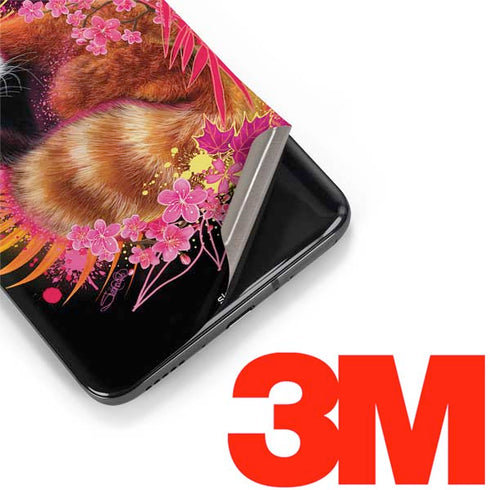 Red Panda with Flowers by Sheena Pike OnePlus 7 Pro Skin
