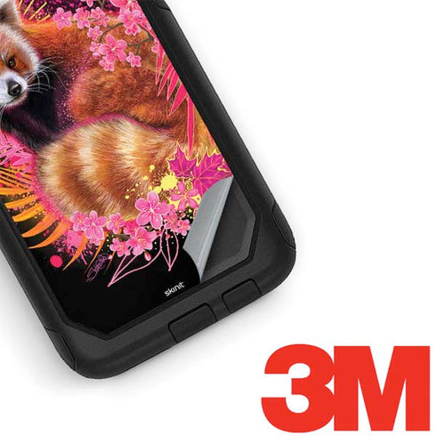 Red Panda with Flowers by Sheena Pike Otterbox Commuter Galaxy Skin