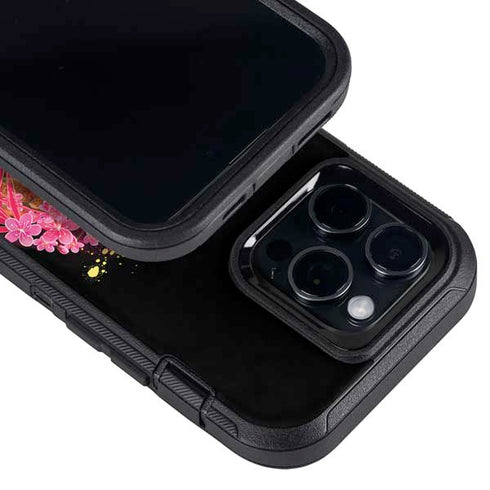 Red Panda with Flowers by Sheena Pike Otterbox Defender iPhone Skin