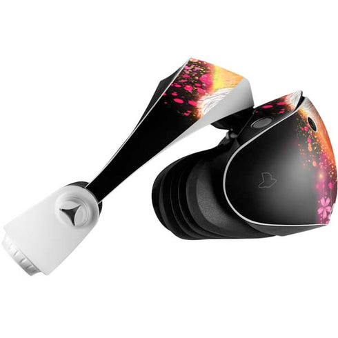 Red Panda with Flowers by Sheena Pike PlayStation VR2 Skin