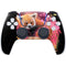 Red Panda with Flowers by Sheena Pike PS5 Controller Skin