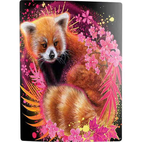 Red Panda with Flowers by Sheena Pike PS5 Digital Edition Bundle Skin