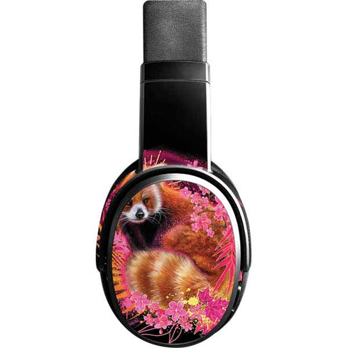 Red Panda with Flowers by Sheena Pike Skullcandy Crusher Wireless Skin