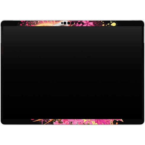 Red Panda with Flowers by Sheena Pike Surface Pro 9 Skin