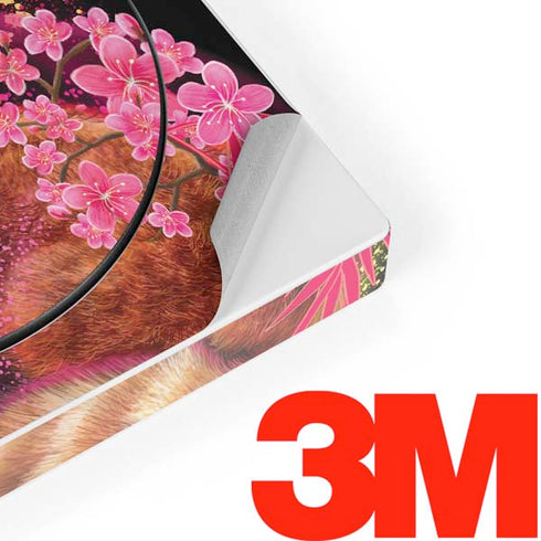 Red Panda with Flowers by Sheena Pike Xbox Adaptive Controller Skin