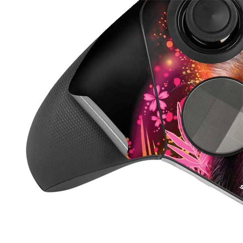 Red Panda with Flowers by Sheena Pike Xbox Elite Wireless Controller Series 2 Skin