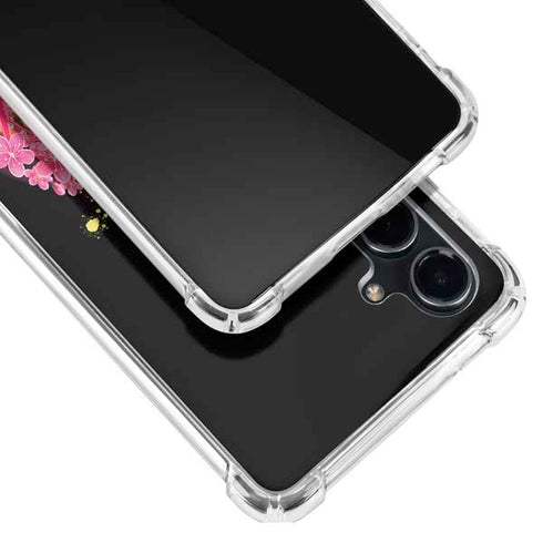 Red Panda with Flowers by Sheena Pike Galaxy S23 FE Clear Case