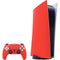 Red Solid PS5 Digital Edition Bundle Skin