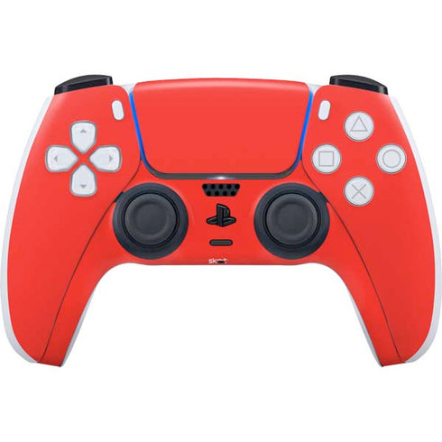 Red Solid PS5 Controller Skin