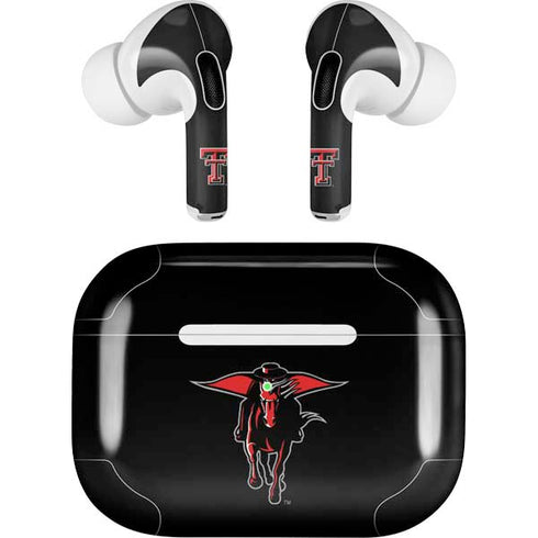 Texas Tech University Red Raiders Logo Apple AirPods Pro Skin