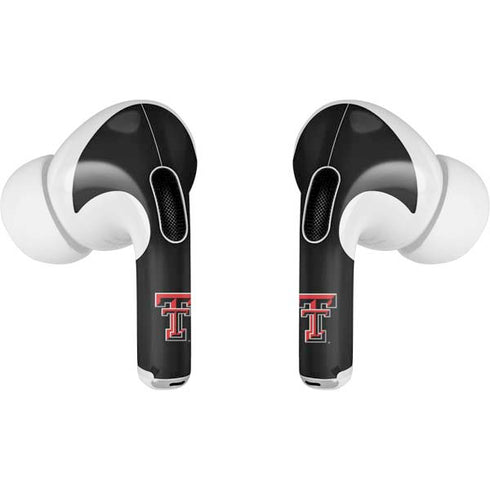 Texas Tech University Red Raiders Logo Apple AirPods Pro Skin
