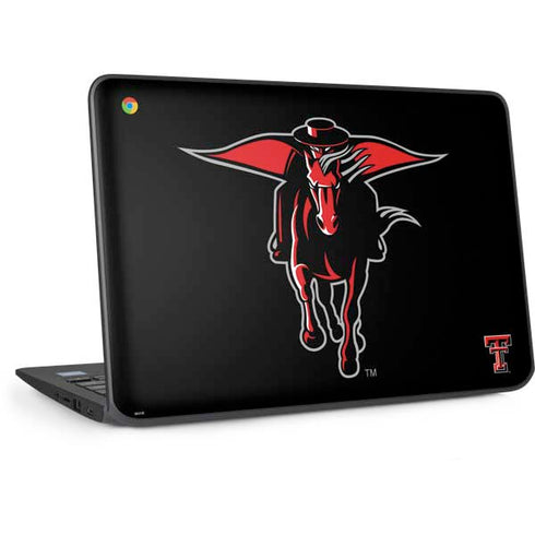 Texas Tech University Red Raiders Logo HP Chromebook Skin