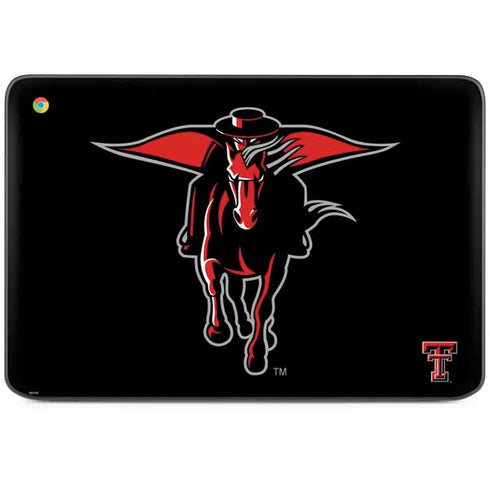 Texas Tech University Red Raiders Logo HP Chromebook Skin