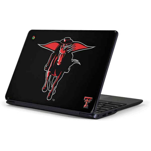 Texas Tech University Red Raiders Logo Samsung Chromebook Skin