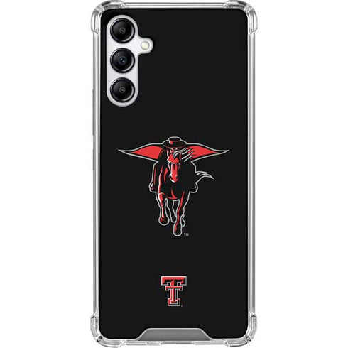 Texas Tech University Red Raiders Logo Galaxy A15 5G Clear Case
