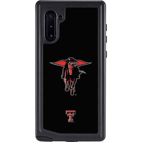 Texas Tech University Red Raiders Logo Galaxy Note 10 Waterproof Case