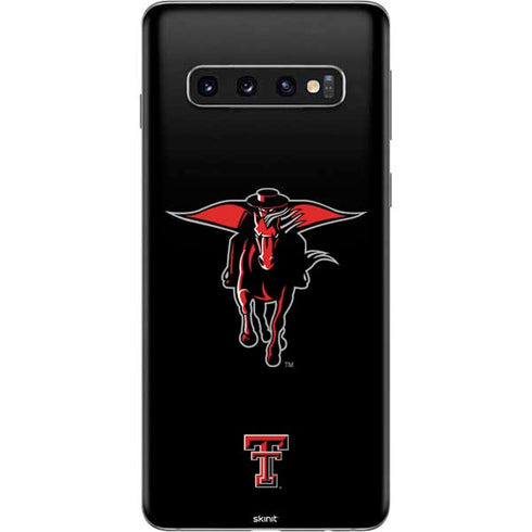 Texas Tech University Red Raiders Logo Galaxy S10 Skin