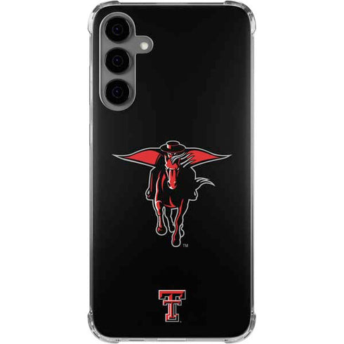 Texas Tech University Red Raiders Logo Galaxy S24 Plus Clear Case