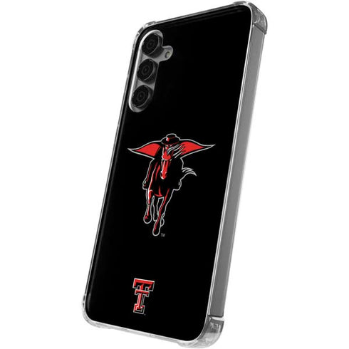 Texas Tech University Red Raiders Logo Galaxy S24 Plus Clear Case