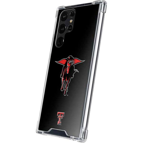 Texas Tech University Red Raiders Logo Galaxy S24 Ultra Clear Case