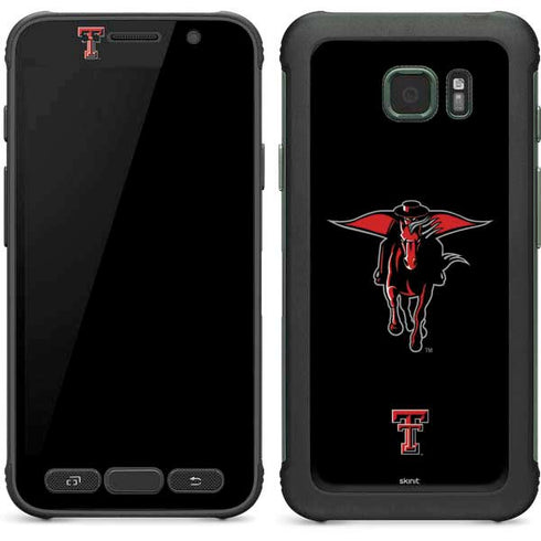 Texas Tech University Red Raiders Logo Galaxy S7 Active Skin