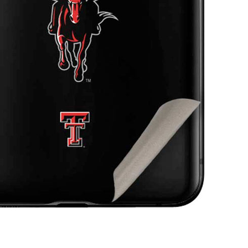Texas Tech University Red Raiders Logo Galaxy Z Flip Skin