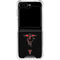 Texas Tech University Red Raiders Logo Galaxy Z Flip5 5G Clear Case