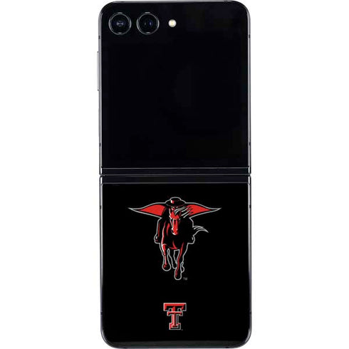 Texas Tech University Red Raiders Logo Galaxy Z Flip5 5G Skin