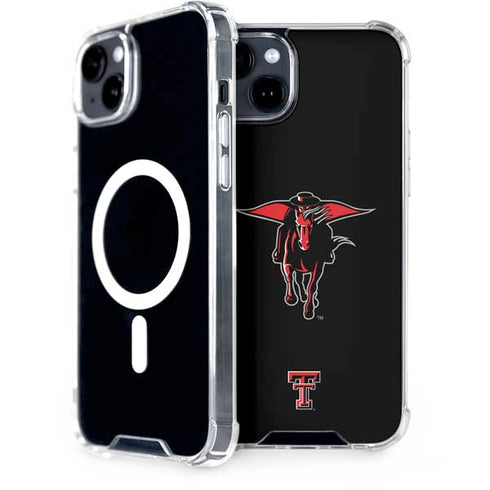 Texas Tech University Red Raiders Logo iPhone 15 Plus MagSafe Case