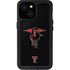 Texas Tech University Red Raiders Logo iPhone 15 Waterproof Case