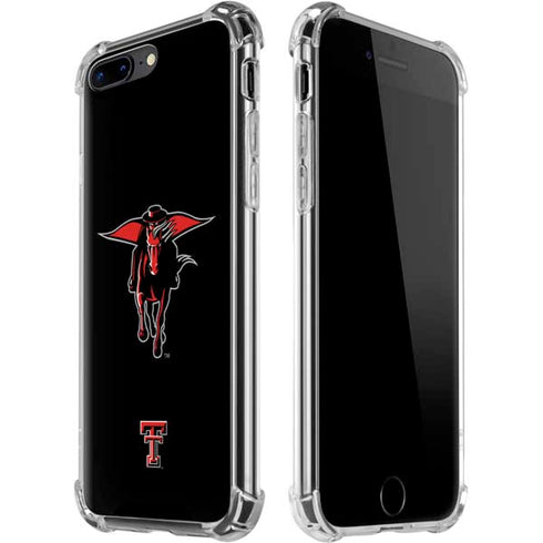 Texas Tech University Red Raiders Logo iPhone 7/8 Plus Clear Case