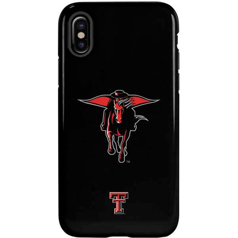 Texas Tech University Red Raiders Logo iPhone X Pro Case