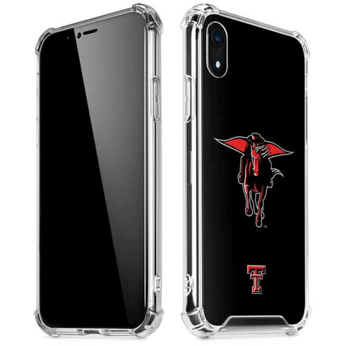 Texas Tech University Red Raiders Logo iPhone XR Clear Case