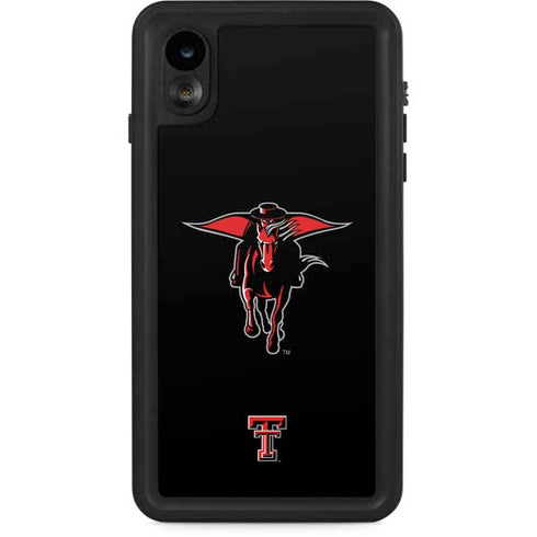 Texas Tech University Red Raiders Logo iPhone XR Waterproof Case
