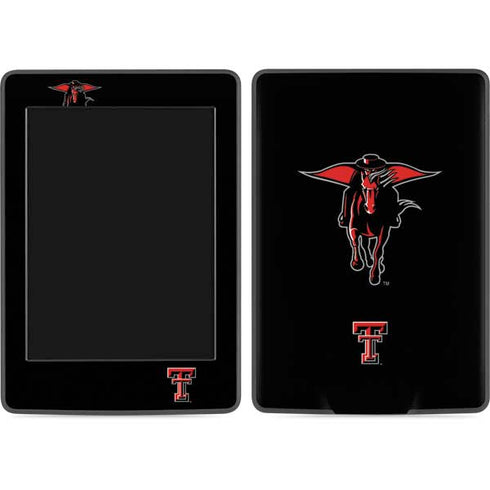 Texas Tech University Red Raiders Logo Amazon Kindle Skin