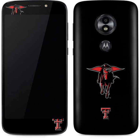 Texas Tech University Red Raiders Logo Moto E5 Play Skin