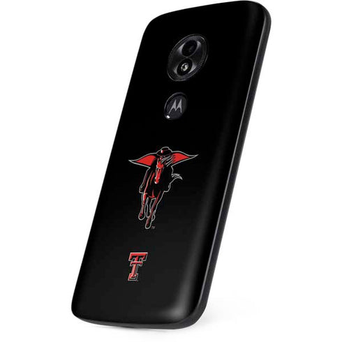 Texas Tech University Red Raiders Logo Moto E5 Play Skin