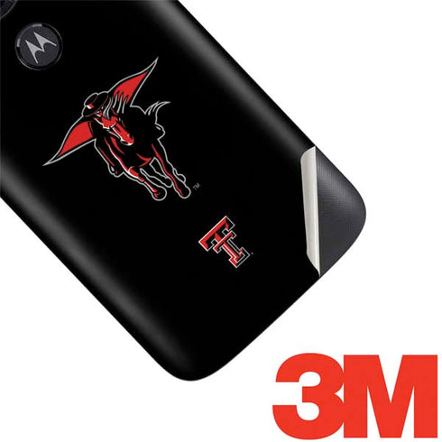 Texas Tech University Red Raiders Logo Moto E5 Play Skin
