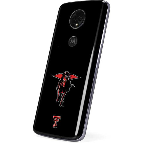 Texas Tech University Red Raiders Logo Moto E5 Plus Skin