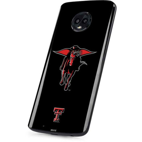 Texas Tech University Red Raiders Logo Moto G6 Skin
