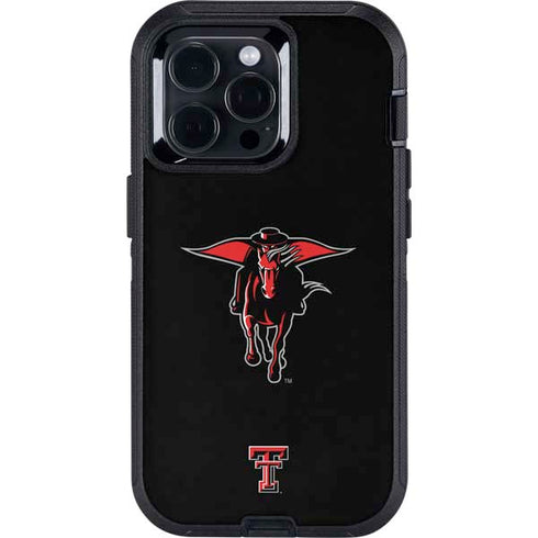 Texas Tech University Red Raiders Logo Otterbox Defender iPhone Skin