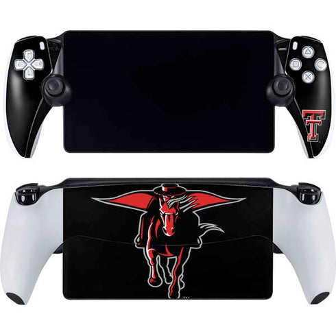 Texas Tech University Red Raiders Logo PlayStation Portal Remote Player Skin