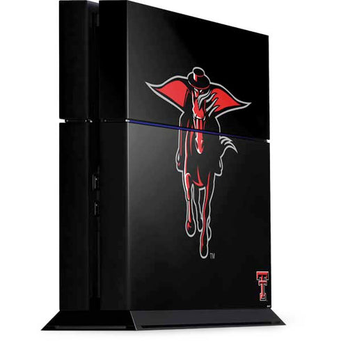 Texas Tech University Red Raiders Logo PS4 Console Skin