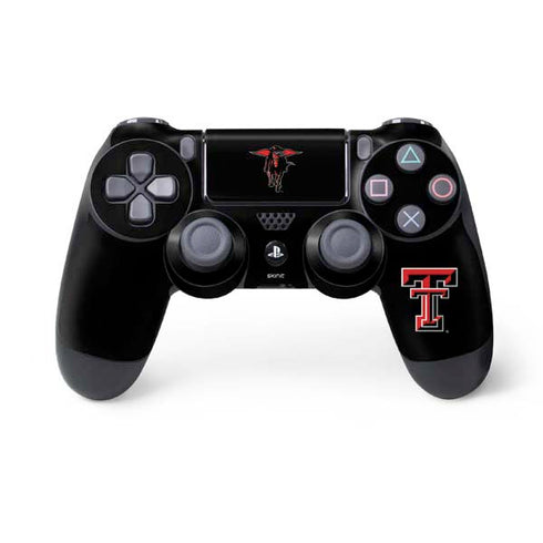 Texas Tech University Red Raiders Logo PS4 Controller Skin